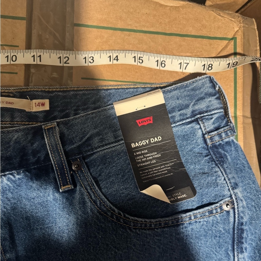 Levi’s Baggy Dad Jeans 14W - Picture 5 of 6